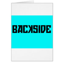 Backside Logo Card