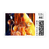 "Backstage" Musical Instruments & Glass Art postage by PaulJacksonart "Backstage" Musical Instruments & Glass Art postage