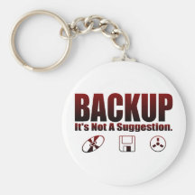 Backup! Keychains