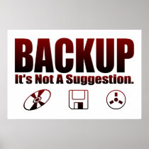 Backup! Poster
