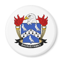 Backus Family Crest magnets