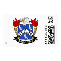 Backus Family Crest stamps