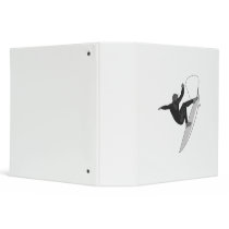 Backward Wipeout 3 Ring Binder