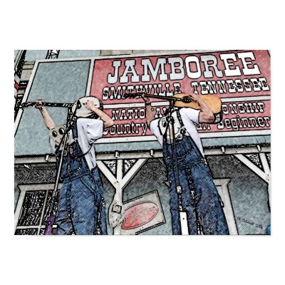 Backwards Bluegrass Poster by StarLily