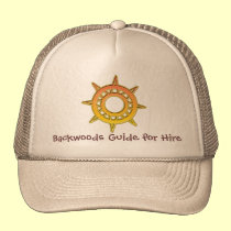Backwoods Guide for Hire hats