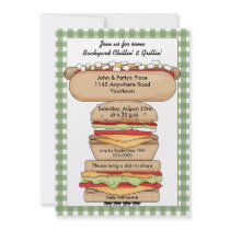 Backyard BBQ Invitation
