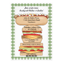 Backyard BBQ Invitation