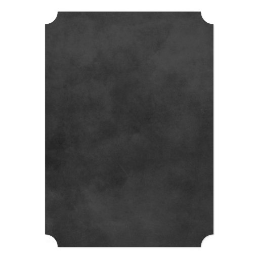 Backyard BBQ Invitation | Black Chalkboard Design