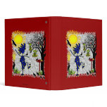 Backyard Birding Vinyl Binder