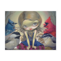 "Backyard Birds" Postcard