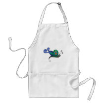 Backyard Buggies · Blue & Green Butterfly Apron