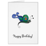 Backyard Buggies · Blue & Green Butterfly Greeting Card