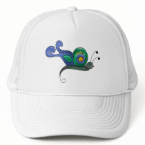 Backyard Buggies · Blue & Green Butterfly Mesh Hat