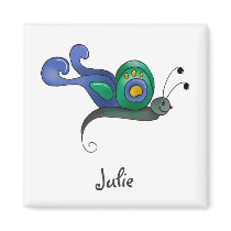 Backyard Buggies · Blue & Green Butterfly Magnets