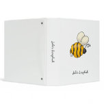 Backyard Buggies · Bumblebee Vinyl Binder
