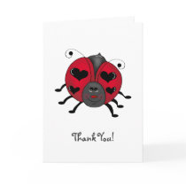 Backyard Buggies · Smiling Ladybug Card