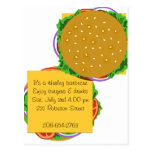 Backyard Cookout Invitation postcards