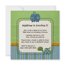 Backyard Friends Invitations