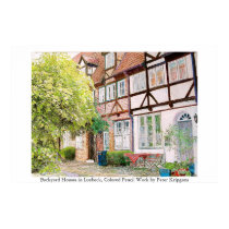 Backyard Houses in Luebeck posters