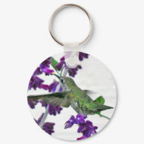 Backyard Hummingbird keychains