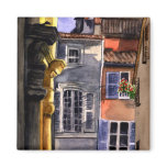 Backyard in Italy Refrigerator Magnets
