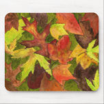 Backyard Leaves Mousepad mousepads