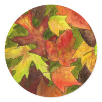 Backyard Leaves Sticker by 13BlackCatsDesigns Backyard Leaves Sticker