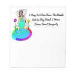 Backyard Mermaid "I May Not Live At The Beach..." Memo Note Pads