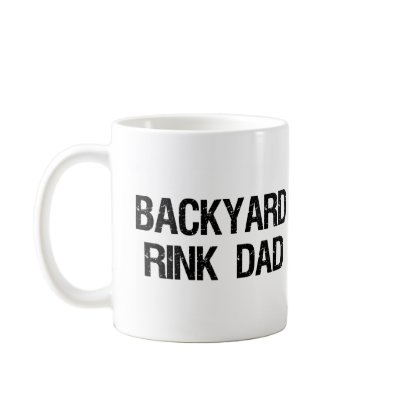 Backyard Rink Dad Mug by BackyardHockey