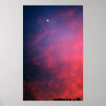 backyard sunset print