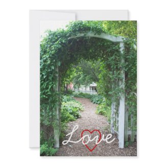 Backyard Wedding - Wedding Invitation invitation