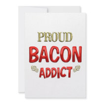 Bacon Addict Custom Announcement