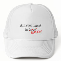 Bacon All You Need Mesh Hats