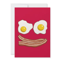 Bacon and Eggs Invitation