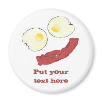 Bacon and Eggs Magnet