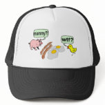 Bacon And Eggs Nightmare Trucker Hats