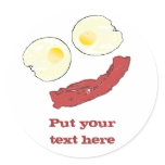 Bacon and Eggs Stickers