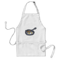 bacon and fried eggs apron