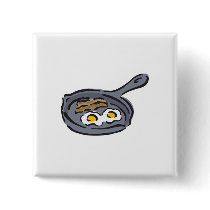 bacon and fried eggs buttons by doonidesigns bacon and fried eggs buttons