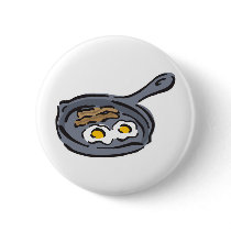 bacon and fried eggs buttons by doonidesigns bacon and fried eggs buttons