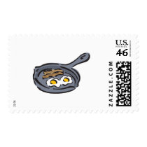 bacon and fried eggs postage by doonidesigns bacon and fried eggs postage
