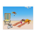 Bacon At The Beach postcards