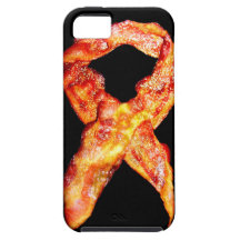 Bacon Awareness Ribbon iPhone 5 Case
