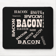 Bacon Bacon Bacon Mouse Pads