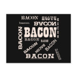 Bacon Bacon Bacon Postcards