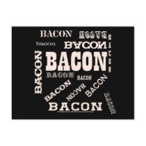 Bacon Bacon Bacon Postcards