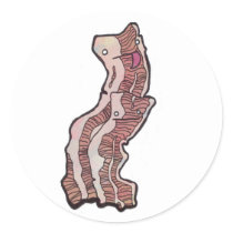 bacon buddies stickers by beefsoupplease bacon buddies stickers