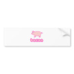 bacon bumper sticker