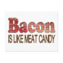 Bacon Candy Postcards