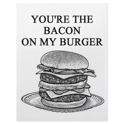 bacon cheesenurger lover custom letterhead by jimbuf